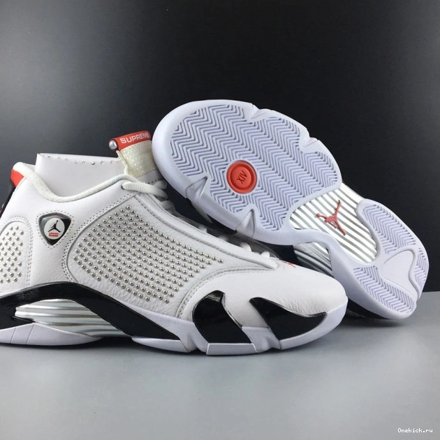 One Kick White BV7630-106 Air Jordan 14 Retro 0804